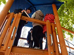 Streifzug mit Kindern in der Innenstadt