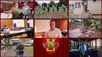 Die Titelcollage aus dem digitalen Neujahrsempfang der Stadt Euskirchen. 