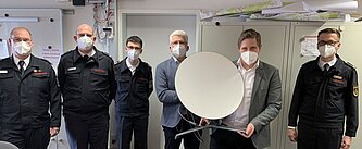 Vorstellung des Starlink-Systems im Kreishaus