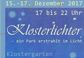 Ankündigung Klosterlichter