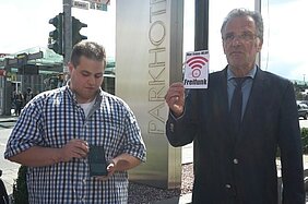 Freies WLAN in der Innenstadt