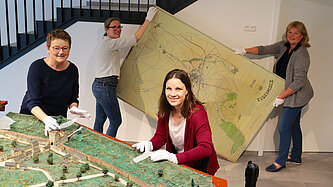 Das Stadtmodell wird im Stadtmuseum wieder aufgestellt.